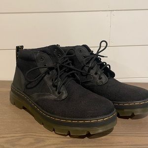 BLACK MENS DR. MARTENS BOOTS